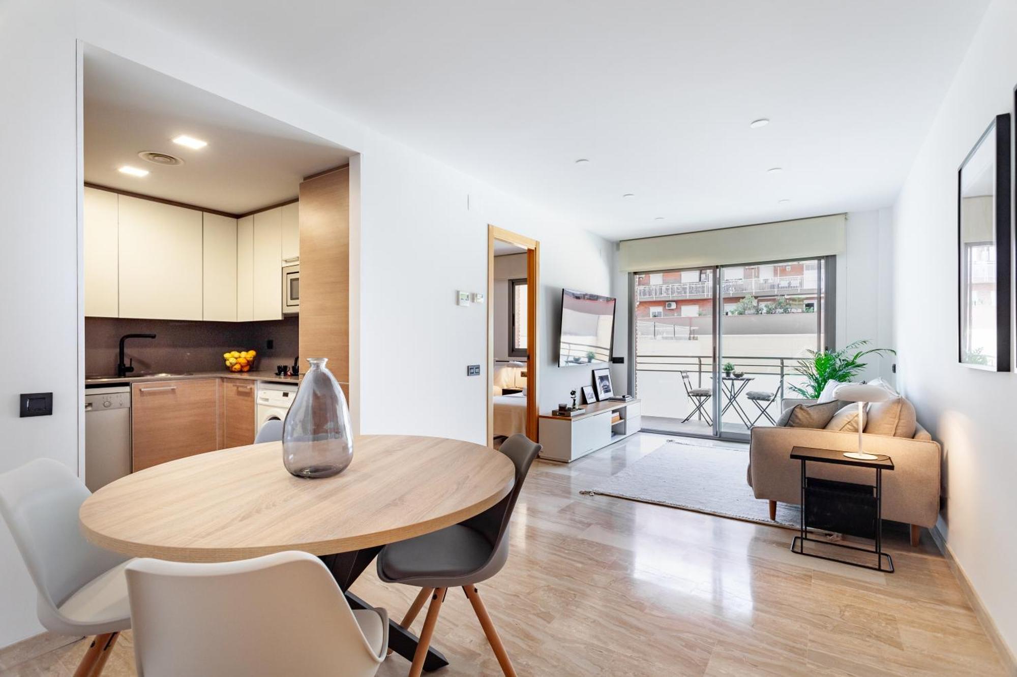 Cozy Apartment II - Les Corts Barcelona Eksteriør billede